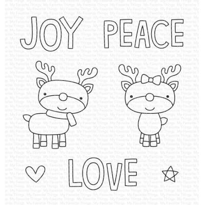 My Favorite Things Clear Stamps - Reindeer Love